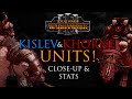 KISLEV & KHORNE UNITS! Close-up and Stats | Total War: Warhammer 3