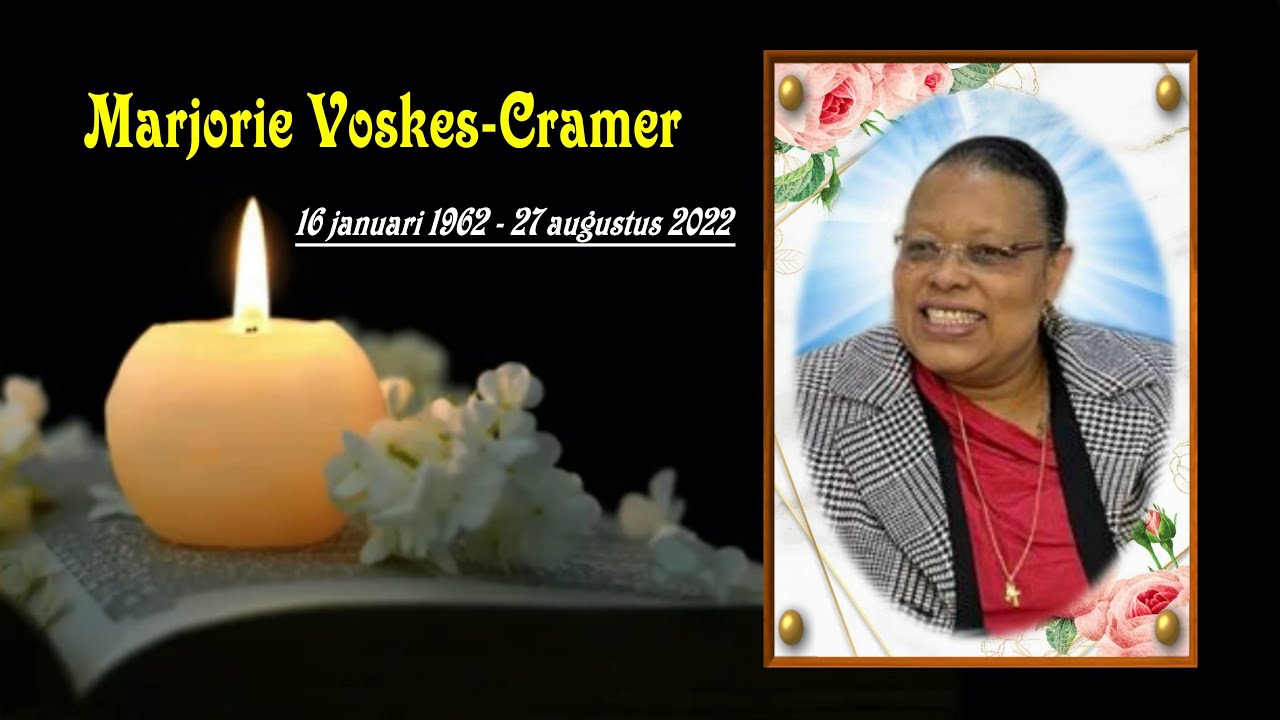 De Uitvaart van: Mevr. Marjorie Voskes-Cramer