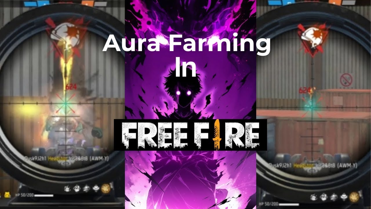 Aura Farming in Free Fire 🔥😎 99% Headshot Rate 💀☠️⚰️ 20 Lone Wolf Kills 💀⚰️