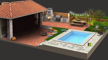 Rooms & Exits Escape Room Game Level 9 Backyard Chapter 3 Game Walkthrough Solution