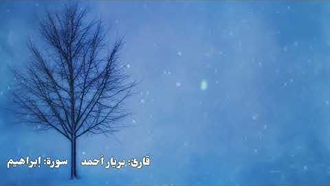 بريار أحمد . سورة إبراهيم