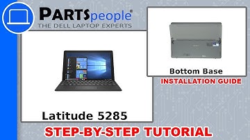 Dell Latitude 5285 (T17G001) Bottom Base How-To Video Tutorial