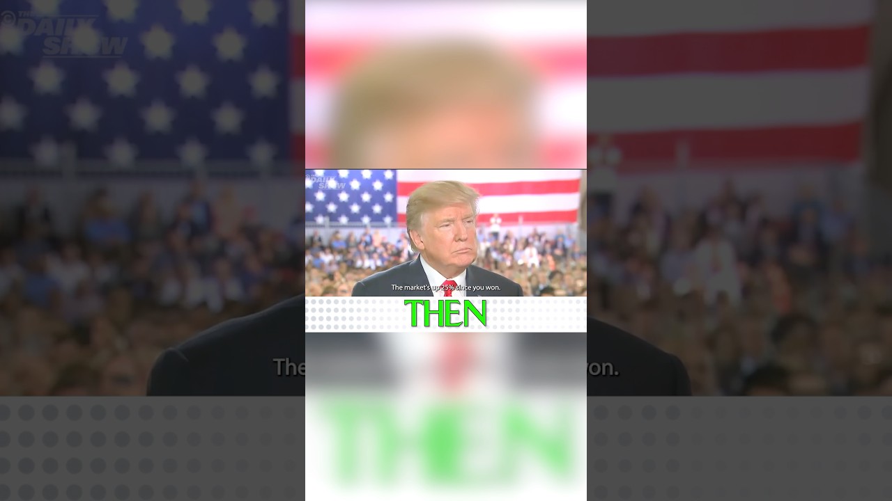 The stock market is down again, but according to conservatives that doesn't matter anymore