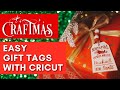 EASY DIY Gift Tags with Cricut | How to Apply Vinyl to Wood