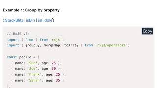 [RxJS v.6] 19 - expand, groupBy, map,