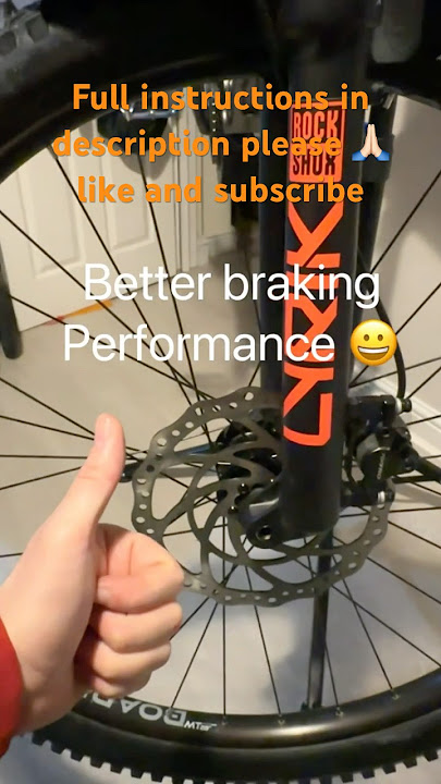 Upgrade Your MTB Brakes: 180mm to 203mm Rotor Installation for Maximum Stopping Power!