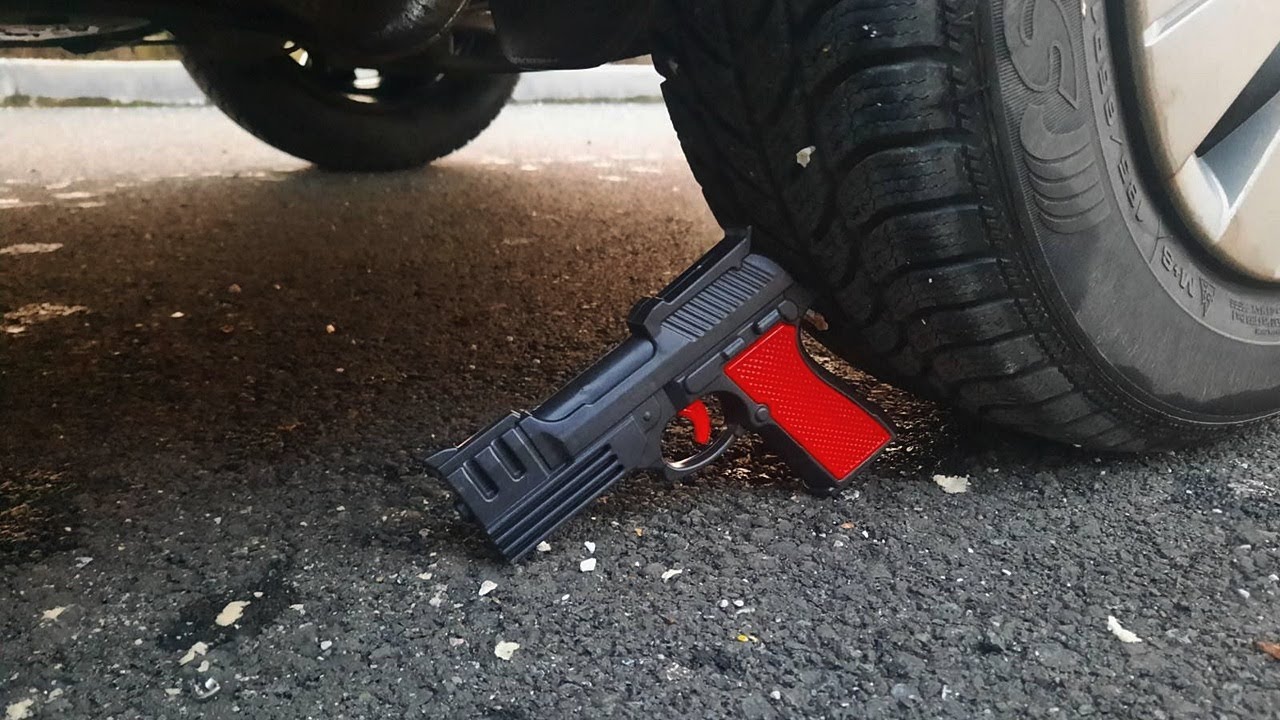 Experiment Car vs Gun, Eggs, Toys | Crushing Crunchy & Soft Things by Car