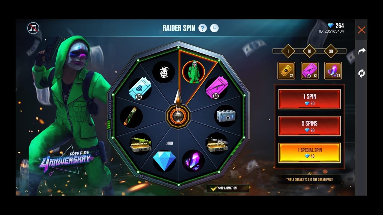 GREEN CRIMINAL Bundle IN RAIDER SPIN | GREEN CRIMINAL BUNDLE GIVEAWAY | RAIDER SPIN EVENT