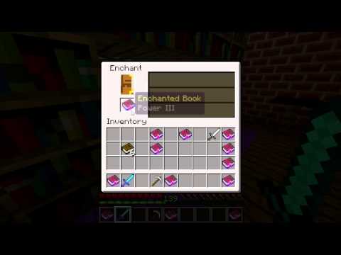 Making Epic Enchanted Books In Minecraft 1.5  Doovi