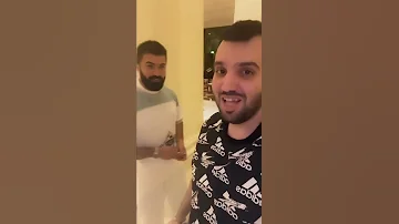 لقاء النجم العملاق حموده حسين مع النجم سيف نبيل اخر واحد توقعتك تغار من صوتي Saifnabeell 