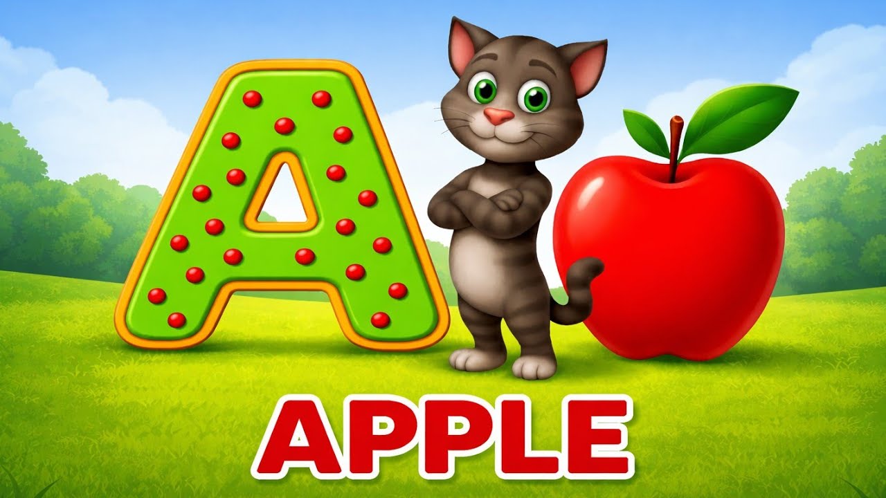 A for Apple 🍎 | ABCD Song for Kids | Alphabet Song | Nursery Rhymes 2026