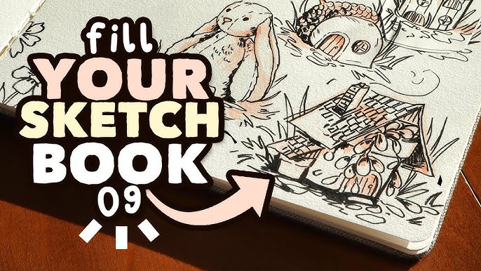 10 Ways to Fill Your Sketchbook + mini Sketchbook Tour 