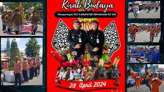 Kirab Budaya HUT Kabupaten Semarang ke 503 Tahun 2024 | Karnaval Kota Ungaran | Pawai Budaya
