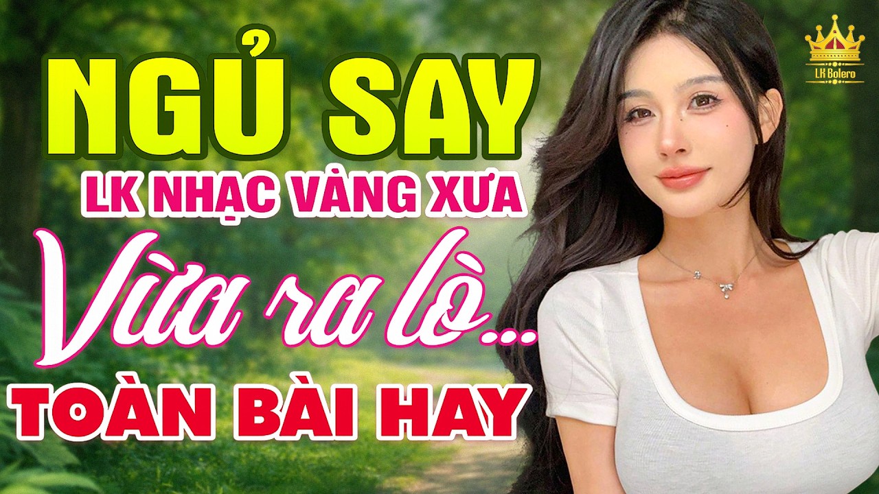 LK Bolero Nhẹ Cho Đêm Khuya Yên Tĩnh, Mở Nhỏ Nghe Dần Rồi Ngủ Lúc Nào Không Hay
