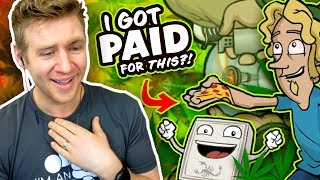 REACTING to my OLD FREELANCE WORK!!  I Can't believe I Did This...