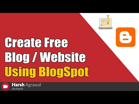 How to Create Free Blog/Website Using BlogSpot