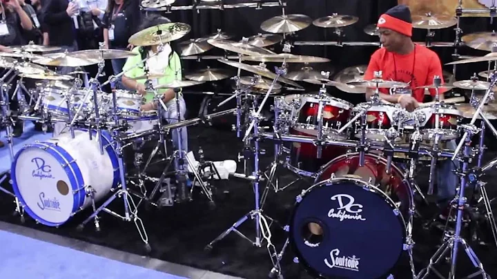 NAMM 2013 - Branden Akinyele & Monica Carter