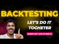 Backtesting Live togheter for a better Trading Strategy