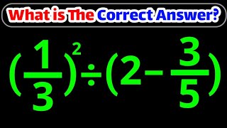 Can You Solve This Math Challenge Correctly?