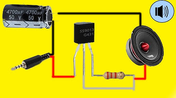 S9014 Transistor Amplifier|How to Make Amplifier Using S9014 Transistor|S 9013 Transistor Amplifier