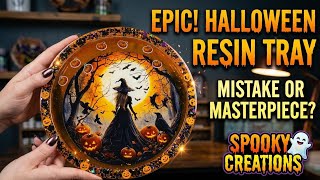 Back making resin trays but with limited supplies