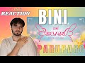 BINI | Paruparo | LYRIC VIDEO REACTION