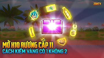 Ngọc Rồng Online- Mở X10 Rương 11 Và Thành Qủa Cực Phê