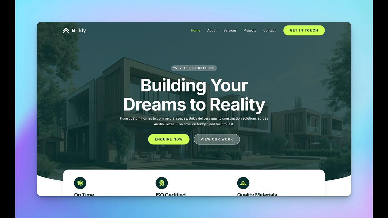 Contractor Website Demo – Get More Leads