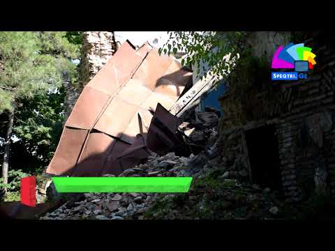 სოფელ კარდენახში კოტე აფხაზის სასახლე ნადგურდება