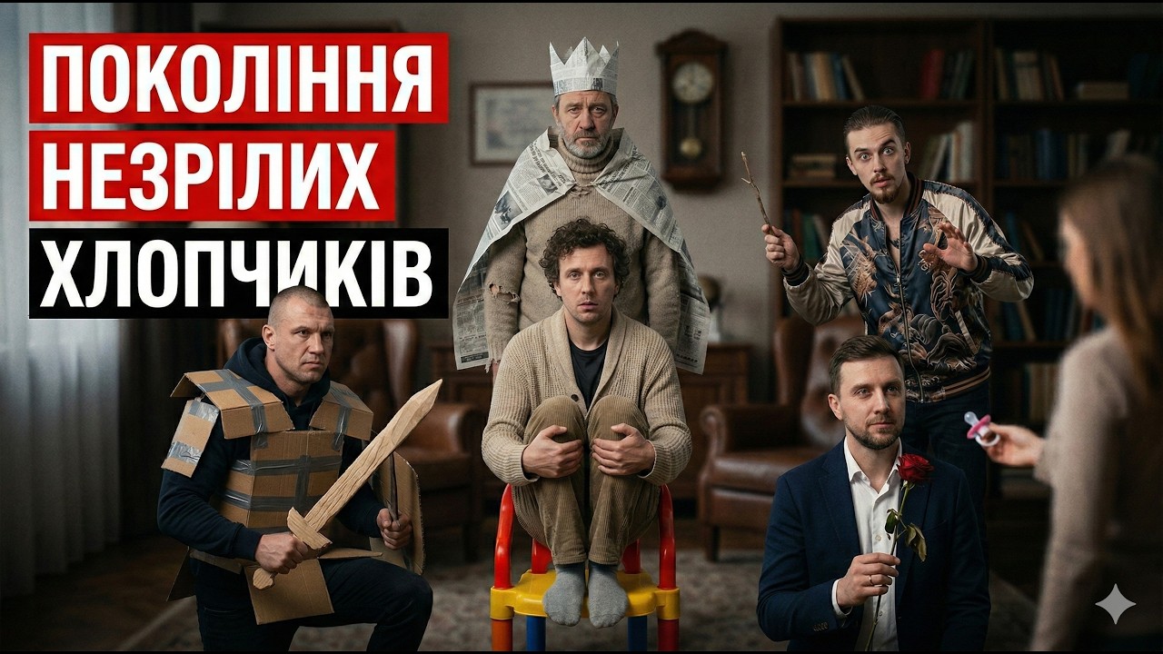 Чому чоловіки незрілі емоційно і психологічно? Чоловічі архетипи: Король, Воїн, Маг Коханець. Р. Мур