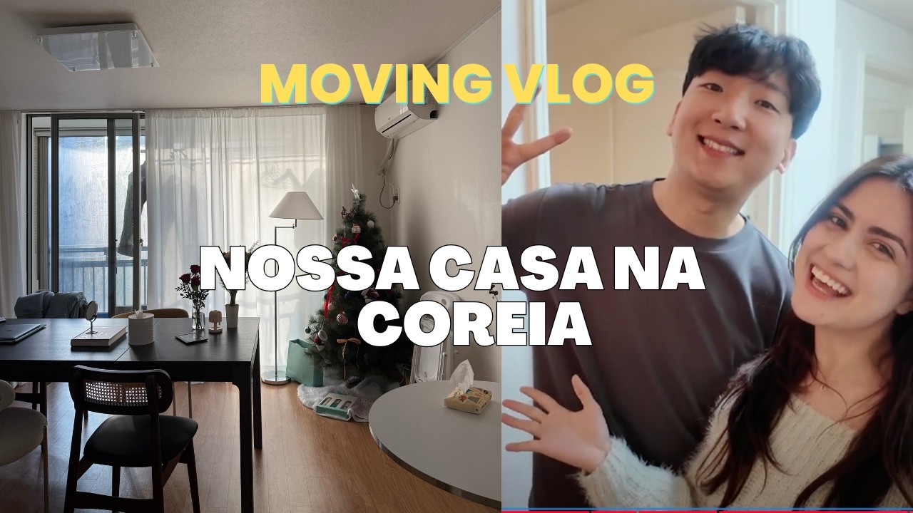 Tour pelo nosso apartamento na Coreia 🇰🇷 diário de mudança
