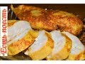 Быстрый способ приготовления куриного филе в молоке. Как ветчина.