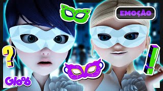 CHLOE DESMASCAROU A MARINETTE NO BAILE?! 🎭 (EMOTION) | MIRACULOUS 5ª TEMP | LADYBUG | Mundo Gloob