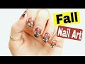 Fall / Autumn Nail Art Design Video Tutorial
