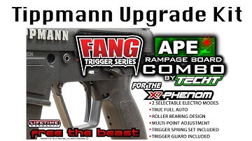 TechT Fang Trigger for Phenom APE BOARD Install