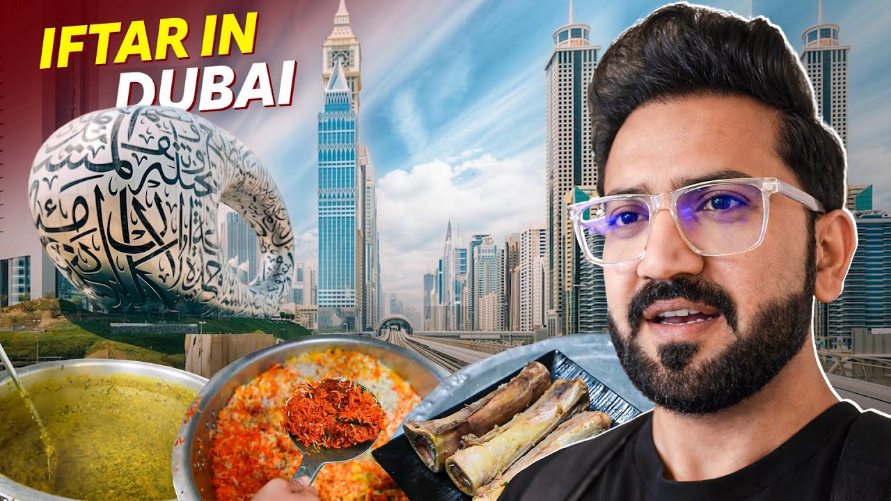 Iftar with Dubai Police 🇦🇪🌙 | Ramadan Hospitality Near Burj Khalifa (Part 1)