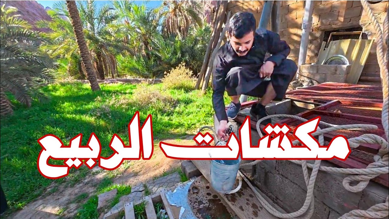 مكشات الربيع وبيت الطين! #مكشات 