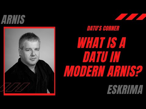 What is a Datu in Modern Arnis? | FMA: Kali, Arnis, Escrima