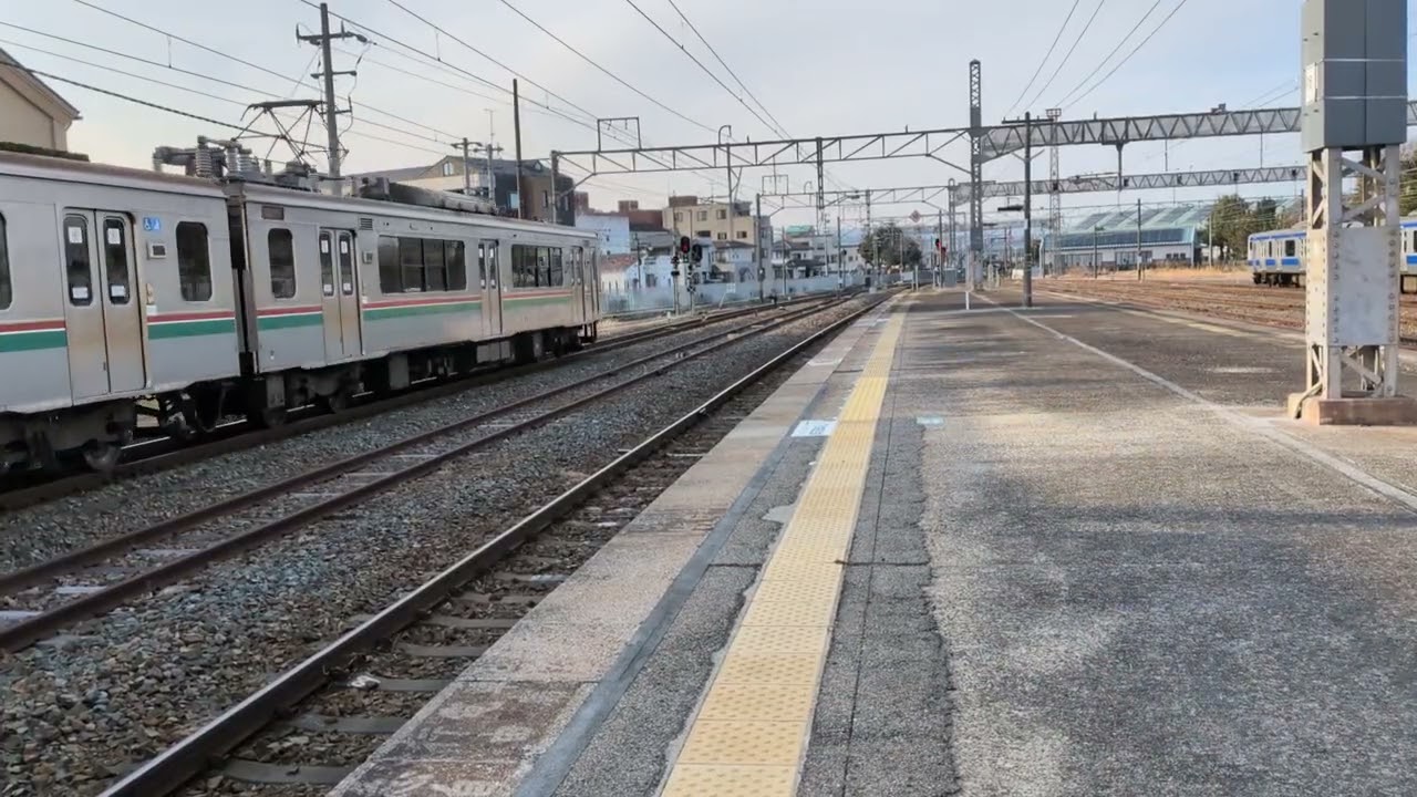 701系1000番台+100番台原ノ町駅入線シーン