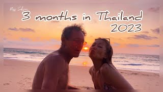 3 months in Thailand at My hometown and Thaimueag Beach Thailand 2023 @MissSuksiri