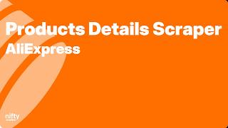 How to scrape product details from AliExpress