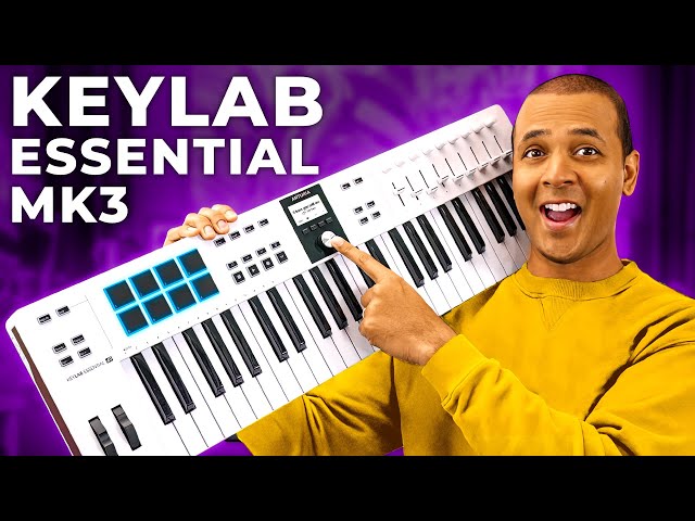 MIDI-клавиатура Arturia KeyLab Essential 61 mk3 Black