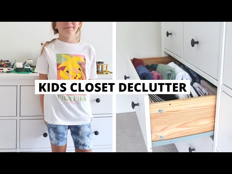 Video: Sådan declutter du dit skab (til børn): 11 trin (med billeder)