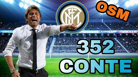 Best Tactic 352 Conte Inter | OSM 2021