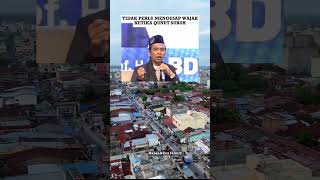 tidak perlu menghsap wajah ketika qunut subuh #uas #ustadzabdulsomad #ceramah
