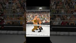 Wrestling Empire recreation #1 Rock vs Erick Rowan #shorts#WrestlingEmpire#hgdiy