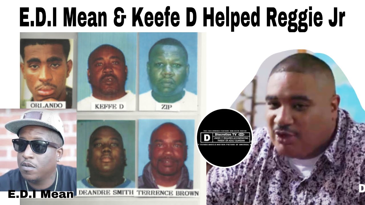 E.D.I Mean & Keefe D Helped Reggie Jr on 2Pac Orlando Anderson & Suge