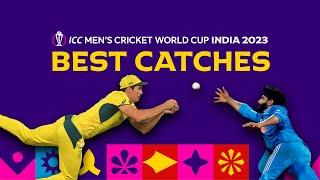 All the best catches from Cricket World Cup 2023 😱