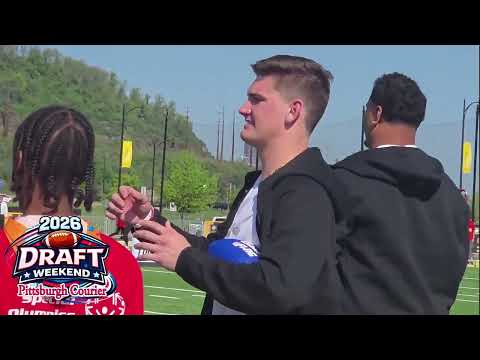 NFL Draft Prospects Ty Simpson, Francis Mauioga in Pittsburgh...
