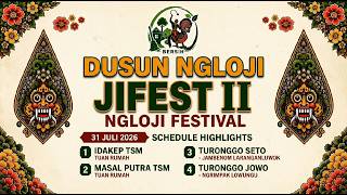 JIFEST 2 LIVE NGLOJI BEJEN TEMANGGUNG 31 JULI 2026